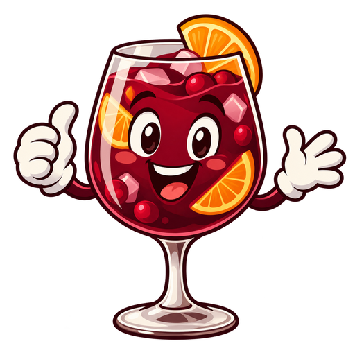 OLG Board sangria mascot